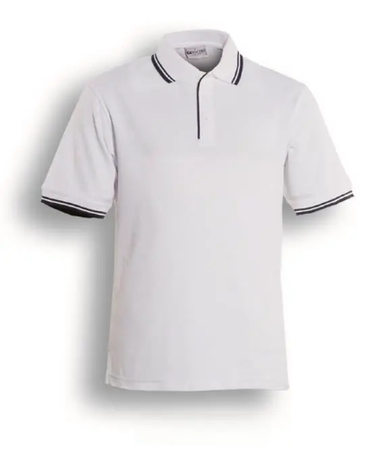 Picture of Bocini, Mens Double Striped Polo